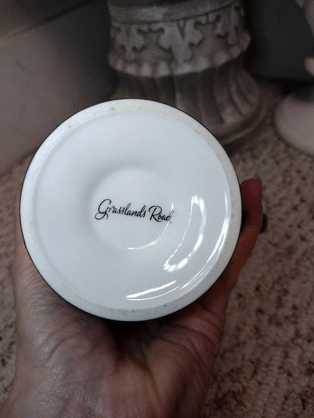 Grasslands Road "Queen of Everything" Black & White Coffee Mug - Picture 5 of 6